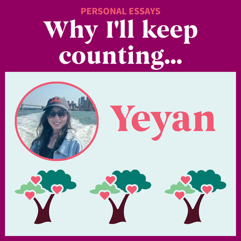 Why I’ll Keep Counting…